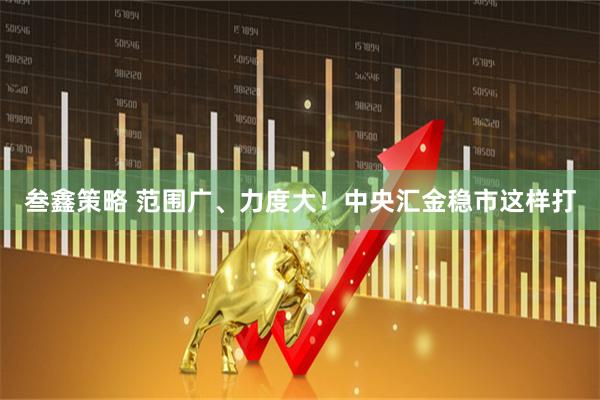 叁鑫策略 范围广、力度大！中央汇金稳市这样打