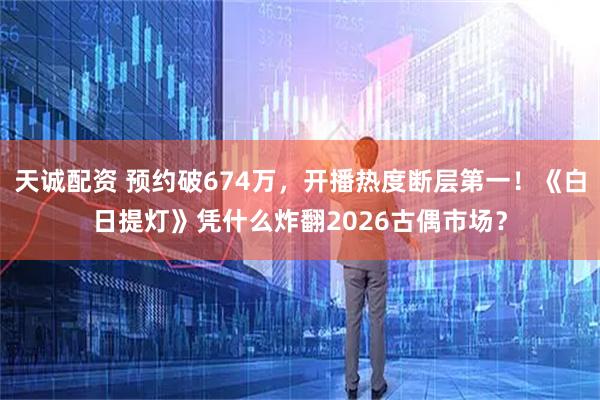天诚配资 预约破674万，开播热度断层第一！《白日提灯》凭什么炸翻2026古偶市场？